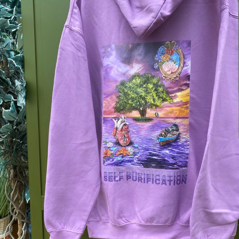 Self purification hoodies Mxrixhapaints