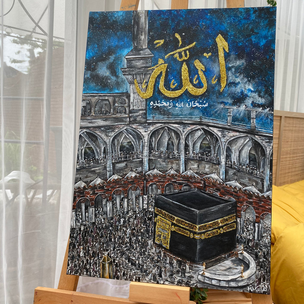 Mecca Canvas Painting